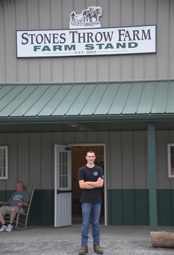  Monty Tech Cabinetmaking graduate turned local farmer!